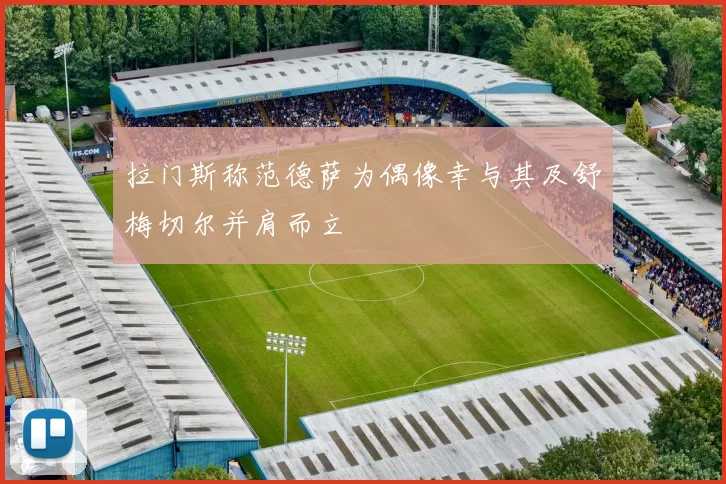 拉门斯称范德萨为偶像幸与其及舒梅切尔并肩而立